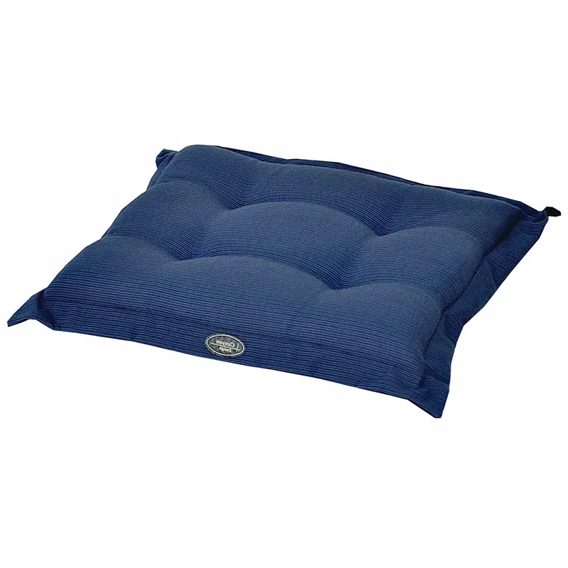 Canyon sittdyna tjock 42x45 cm strukturdralon Marinblå Expressleverans